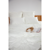 Set de lenjerie pentru pat TEP Stripe Satin 200 x 220 cm Pure White