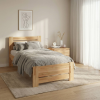 Pat din lemn KLEN Karoline 90 x 200 cm Natural Pat din lemn KLEN Karoline 90 x 200 cm Natural