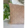 Pernă decorativă Relaxe Home Velure 40 x 40 cm Golden Beige