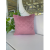 Декоративная подушка Relaxe Home Velure 40 x 40 см Rose