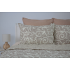 Покрывало + 2 Наволочки TEP ELEGANT COTTON 220 x 240 см Beige and White Покрывало + 2 Наволочки TEP ELEGANT COTTON 220 x 240 см Beige and White