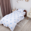 Подростковое постельное бельё "Soft Dreams" 145 x 210 см Stars Blue Подростковое постельное бельё