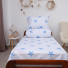 Подростковое постельное бельё "Soft Dreams" 145 x 210 см Stars Blue Подростковое постельное бельё
