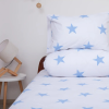 Подростковое постельное бельё "Soft Dreams" 145 x 210 см Stars Blue Подростковое постельное бельё