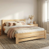 Pat din lemn KLEN Karoline 180 x 200 cm Natural Pat din lemn KLEN Karoline 180 x 200 cm Natural