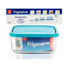 Контейнер с крышкой Frigovere 3.37л,22X22см, стекло, прозрачный/синий Контейнер с крышкой Frigovere 3.37л,22X22см, стекло, прозрачный/синий