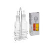 Set sticla pentru ulei si otet cu dop EH 2 piese, sticla/inox Set sticla pentru ulei si otet cu dop EH 2 piese, sticla/inox