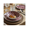 Set de vesela Tognana Acanto Bordeaux 18 piese, ceramica Set de vesela Tognana Acanto Bordeaux 18 piese, ceramica