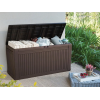 Сундук для хранения Keter Comfy 270l, 117X45X57cm, коричневый Сундук для хранения Keter Comfy 270l, 117X45X57cm, коричневый