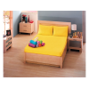 Set cearsaf cu banda elastica 180X200+30cm+2fete de perna (50X70cm), policotton