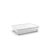 Коробка с крышкой подкроватная T-box 54l, 79.5X58XH18cm, прозрачная Коробка с крышкой подкроватная T-box 54l, 79.5X58XH18cm, прозрачная