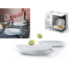 Set farfurii Bormioli Prometeo 18buc, sticla de opal Set farfurii Bormioli Prometeo 18buc, sticla de opal