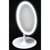 Зеркало настольное овальное LED Tendance, белое Зеркало настольное овальное LED Tendance, белое
