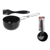 Набор для соуса BBQ 2шт: ковш D11X6cm, кисть 21cm