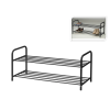 Этажерка для обуви 2 полки Ambiante 91Х38Х35cm, металл