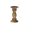 Подсвечник дерево манго 21X11cm Подсвечник дерево манго 21X11cm