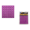 Set covoras pentru baie 5 buc 13X13cm MSV "Patrate" violet, cauciuc Set covoras pentru baie 5 buc 13X13cm MSV