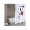 Perdea pentru dus 180X200cm MSV Premium "Take Time" Perdea pentru dus 180X200cm MSV Premium