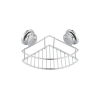 Raft de colt pe ventuze Tendance 18X18X6cm, metal Raft de colt pe ventuze Tendance 18X18X6cm, metal