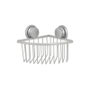 Cos de colt pe ventuze Tendance Aluminium 19.7X19.7X19cm, gri Cos de colt pe ventuze Tendance Aluminium 19.7X19.7X19cm, gri