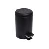 Cos pentru gunoi cu pedala Five Ariane 6l, metal, negru Cos pentru gunoi cu pedala Five Ariane 6l, metal, negru