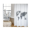 Шторка для душа 180X200cm MSV Premium "World" Шторка для душа 180X200cm MSV Premium