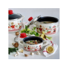 Cratita emailata Kitchen 20cm, 2.9l, capac din sticla Cratita emailata Kitchen 20cm, 2.9l, capac din sticla