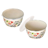 Recipient emailat "Home Cooking" D14cm, 1.1l, capac plastic Recipient emailat
