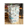 Контейнер с органайзером Econova Grand Box, 4.2l, 29X19X12cm, клипсы, ручка Контейнер с органайзером Econova Grand Box, 4.2l, 29X19X12cm, клипсы, ручка