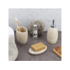 Диспенсер для мыла Tendance Stone Effect 240ml, полирезин, беж Диспенсер для мыла Tendance Stone Effect 240ml, полирезин, беж