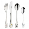 Set 4 de tacâmuri Pinti Bebe, inox Set 4 de tacâmuri Pinti Bebe, inox