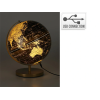 Глобус светящийся D26cm, H31cm, с usb входом, черный Глобус светящийся D26cm, H31cm, с usb входом, черный