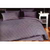 Lenjerie de pat Euro 2 NH Stripe Satin, antracit Lenjerie de pat Euro 2 NH Stripe Satin, antracit