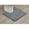 Коврик для туалета 45x50 см Tendance с памятью, микрофибра, темно-серый Коврик для туалета 45x50 см Tendance с памятью, микрофибра, темно-серый