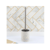 Щетка WC c подставкой Tendance Terazzo H36см, D9.5см