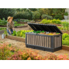 Lada pentru depozitare Keter Kentwood 340l, 128X53.6X59 cm, gri Lada pentru depozitare Keter Kentwood 340l, 128X53.6X59 cm, gri
