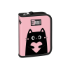 Пенал-книжка 1zip 20.5X14X3.5 см Purrfect Love, текстиль Пенал-книжка 1zip 20.5X14X3.5 см Purrfect Love, текстиль