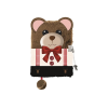 Дневник с замком A5, 96 листов 3D My Little Friend Teddy Bear, плюшевая обложка