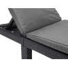Sezlong reglabil Daytona Deluxe 187X58X29 cm, saltea, gri Sezlong reglabil Daytona Deluxe 187X58X29 cm, saltea, gri