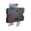Banca de lucru pliabila Keter Folding Work 85X55X75 cm, cleme de fixare 2buc X 30 cm, max 453 kg, neagra Banca de lucru pliabila Keter Folding Work 85X55X75 cm, cleme de fixare 2buc X 30 cm, max 453 kg, neagra