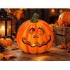 Сувенир LED Halloween Тыква 14X14X15 см