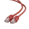 Патч-корд Cablexpert PP6U-0.5M/R, Cat6 UTP, 0,5м, Красный