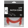 Patch cord Cablexpert PP12-2M/RO, CAT5e UTP, 2m, Roz Patch cord Cablexpert PP12-2M/RO, CAT5e UTP, 2m, Roz
