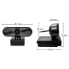 PC Camera A4Tech PK-940HA, 1080P Full HD, Auto Focus, Built-in Microphone, Black PC Camera A4Tech PK-940HA, 1080P Full HD, Auto Focus, Built-in Microphone, Black
