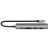 Satechi 6-in-1 USB-C Slim Multiport, USB-C3.2, Out: USB-C PD 75W, 2*USB-A, HDMI 4K@60Hz, Micro/SD, Satechi 6-in-1 USB-C Slim Multiport, USB-C3.2, Out: USB-C PD 75W, 2*USB-A, HDMI 4K@60Hz, Micro/SD,