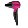 Uscător de păr compact Maxwell MW-2007, 1200 W, Negru | Roz