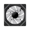 PC Case Fan GAMEMAX FN12A-S8I-R, Reversed, 120mm, ARGB, 24 LED, 9 blades, PWM, PC Case Fan GAMEMAX FN12A-S8I-R, Reversed, 120mm, ARGB, 24 LED, 9 blades, PWM,