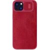 Чехол книжка Nillkin iPhone 15 Plus - Qin Pro, Красный