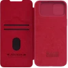 Чехол книжка Nillkin iPhone 15 Plus - Qin Pro, Красный