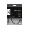 Кабель для зарядки и синхронизации Cablexpert CCP-USB3.1-CMCM-1M, USB Type-C/USB Type-C, 1м, Чёрный Кабель для зарядки и синхронизации Cablexpert CCP-USB3.1-CMCM-1M, USB Type-C/USB Type-C, 1м, Чёрный